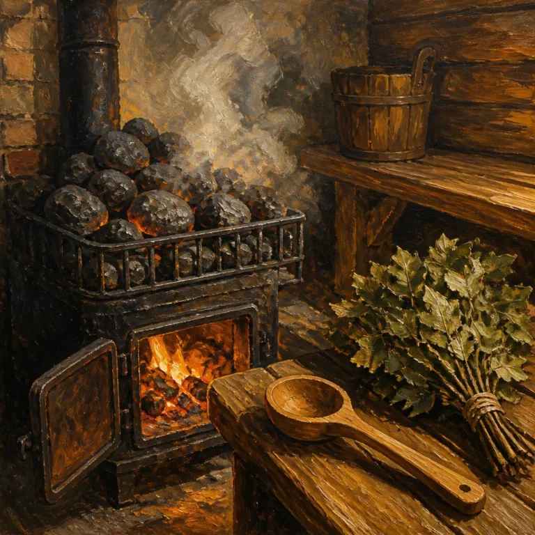 Камни для банной печи: какие выбрать и когда менять
